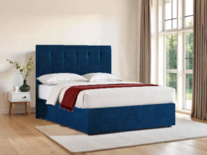 upholstered bed