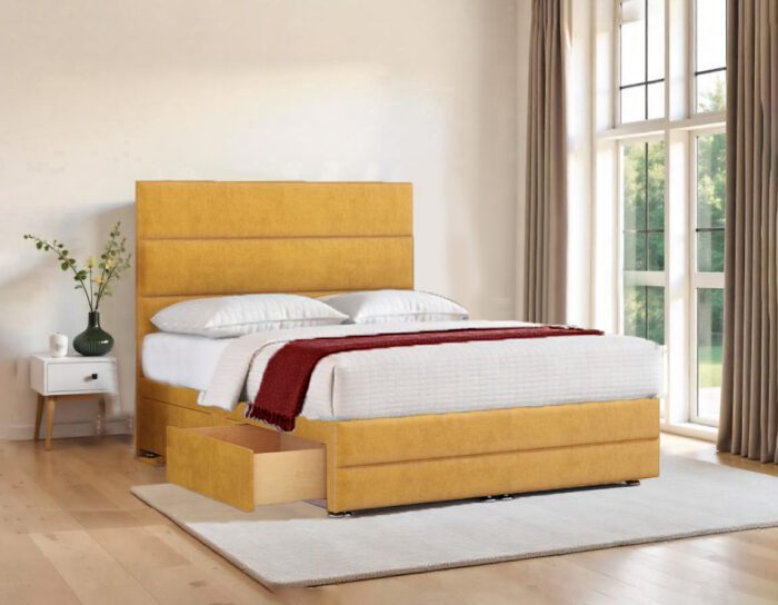 Yellow Monaco Divan Bed