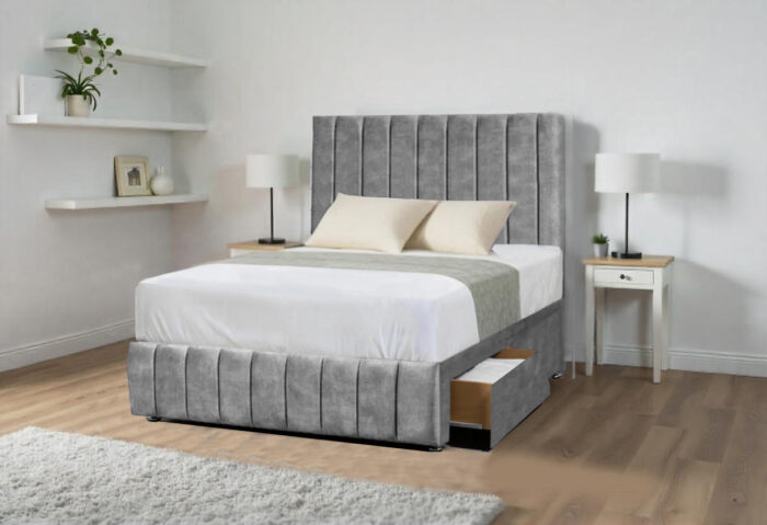 Charcoal Sydney Divan Bed