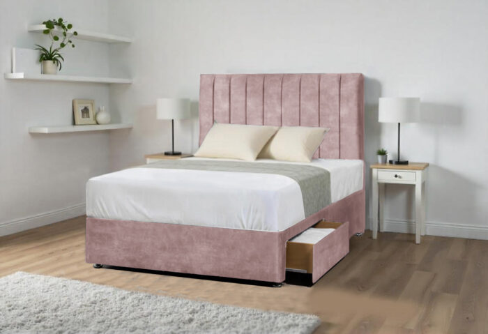 Pink Prague Divan Bed